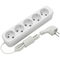 Сетевой удлинитель Electrum C-ES-1794 5.0m, 5 роз, white (C-ES-1794)