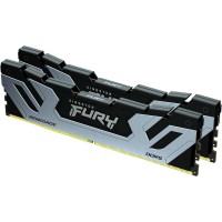 Модуль памяти для компьютера DDR5 48GB (2x24GB) 8400 MHz Silver XMP Kingston Fury (ex.HyperX) (KF584CU40RSK2-48)