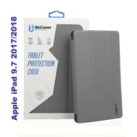 Чехол для планшета BeCover Tri Fold Soft TPU Silicone Apple iPad 9.7 2017/2018 A1822/A1823/A1893/A1954 Gray (706879)