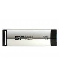 USB 3.0 Flash Drive 32Gb Silicon Power Marvel M60 Silver / 80/21Mbps / SP032GBUF3M60V1S
