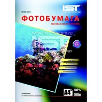 Фотобумага IST матовая, 108 г/м2, A4, 100 л (M108-100A4)
