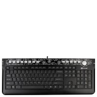 Клавиатура A4tech GKBW-5SG (Secret Garden) Slim 2.0 USB Черная 