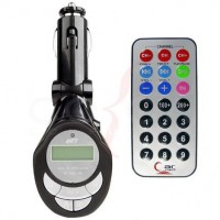 Автомобильный МР3 плеер FM Transmitter Car MP3 USB + SD MCC with remote BLACK rotated ( CUFM55GRX )
