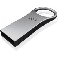 USB Flash Drive 64 Gb SILICON POWER Firma F80 Metal Silver (SP064GBUF2F80V1S)