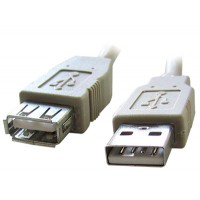 Дата кабель подовжувач USB2.0 AM/AF Cablexpert (CCP-USB2-AMAF-15)