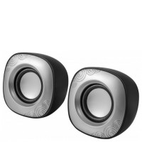Колонки 2.0 Defender SPK-490 Silver/Black гарантия 6 мес.